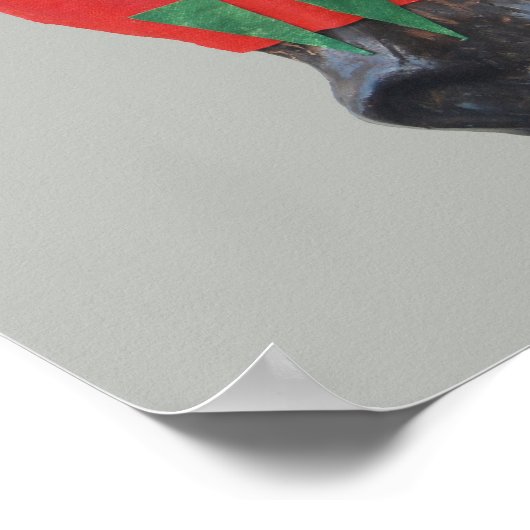 Poster Masque Cheval 3 (Coin)