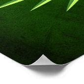 Poster Masque Coloré Mexicain Ethnique Avec Perroquet Sur (Coin)