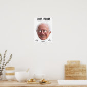 Poster Masque Costume Bernie Sanders (Cuisine)