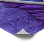 Poster Masque de carnaval pourpre (Coin)