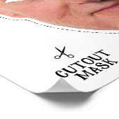 Poster Masque de costume Bill Clinton (Coin)