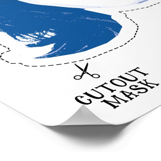 Poster Masque de costume Dark Kamala (Coin)