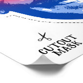 Poster Masque de costume de marque foncée (Coin)