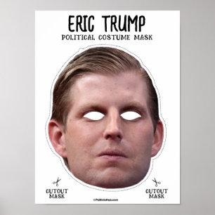 Poster Masque de costume Eric Trump