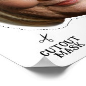 Poster Masque de costume Hillary Clinton (Coin)