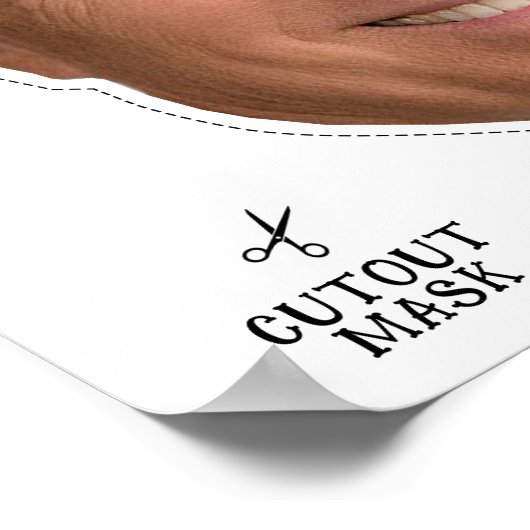 Poster Masque de costume Mitt Romney (Coin)