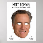 Poster Masque de costume Mitt Romney (Devant)