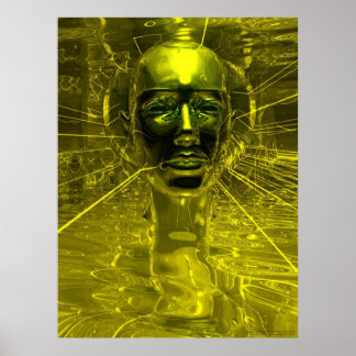 Poster Masque de Nefertiti