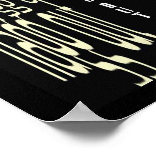 Poster masque de retrait (Coin)