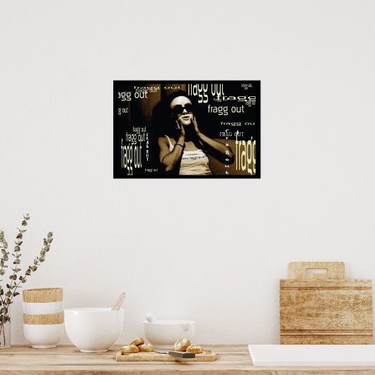 Poster masque de retrait (Cuisine)