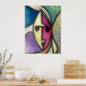 Poster Masque de texture (Cuisine)