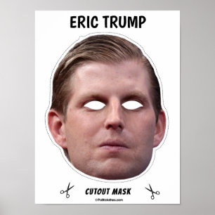Poster Masque d'Halloween ERIC TRUMP