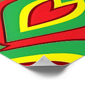 Poster Masque Diabolique Ken Gage Art (Coin)