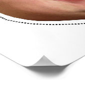 Poster Masque dictateur nord-coréen (Coin)