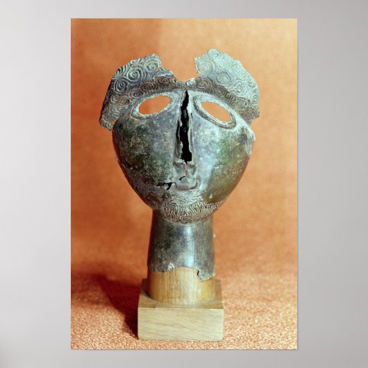 Poster Masque d'une divinité pyrénéenne, de Montouse (Devant)