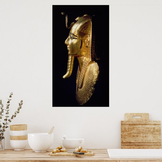 Poster Masque funéraire de Psusennes I (Cuisine)
