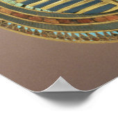 Poster Masque funéraire or, du tombeau de (Coin)