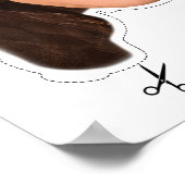 Poster Masque Halloween KAMALA HARRIS (Coin)