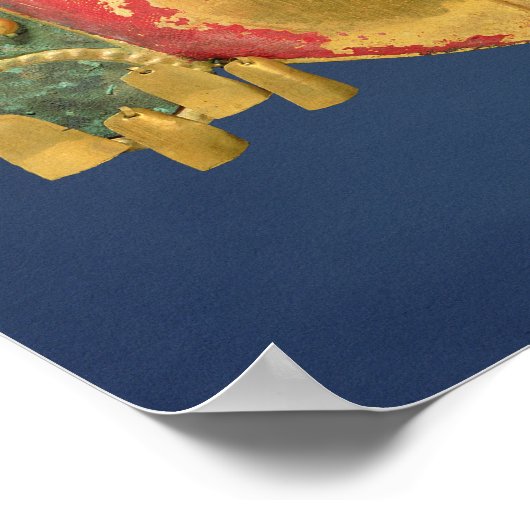 Poster Masque Inca (Coin)