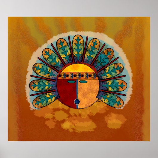 Poster Masque Kachina (Devant)