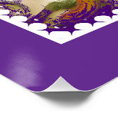 Poster Masque Mardi Gras (Coin)