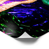 Poster Masque Mardi Gras (Coin)