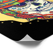 Poster Masqué mexicain Taco Funny (Coin)