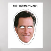 Masque Mitt Romney