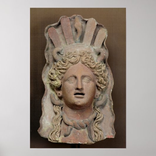 Poster Masque punique représentant Demeter (Devant)