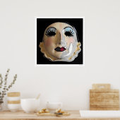 Poster Masque théâtral (Cuisine)