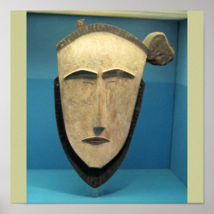 Poster Masque tribal