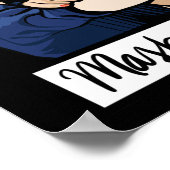 Poster Masque UP Rosie le Riveter (Coin)