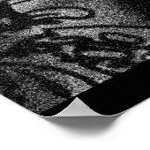 Poster Masque vintage (Coin)