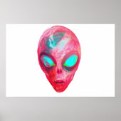 Poster Masque visage Alien (Devant)