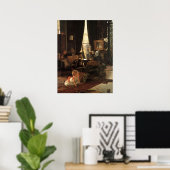 Poster Masquer et rechercher des objets d'art (Bureau à domicile)