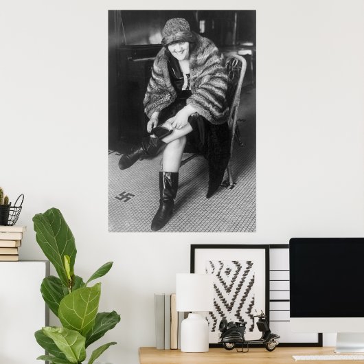 Poster Masquer la fiole, 1922 (Bureau à domicile)