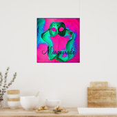 Poster "Masquerade I" - Personnalisable (Cuisine)