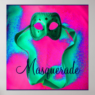 Poster "Masquerade I" - Personnalisable