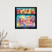 Poster MASQUERADE, Mardi Gras Masques, Danse, Musique (Cuisine)