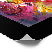 Poster MASQUERADE, Mardi Gras Masques, Danse, Musique (Coin)