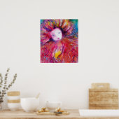 POSTER MASQUÉRADE VÉNITIENNE /MASQUE EN ROUGE (Cuisine)