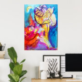 POSTER MASQUÉRADE VÉNITIENNE / NOCTURNE MUSICALE (Bureau à domicile)