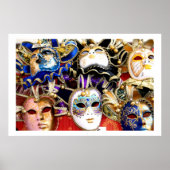 Poster Masques de carnaval (Devant)