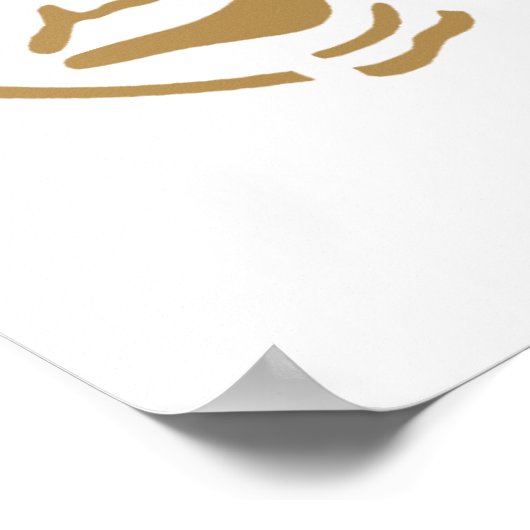 Poster Masques de drame simples (Coin)