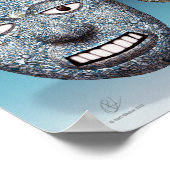 Poster Masques mosaïques Aztec (Coin)