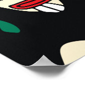 Poster Masques tribaux africains motifs sans couture (Coin)