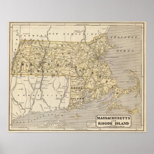 Poster Mass, Rhode Island (Devant)