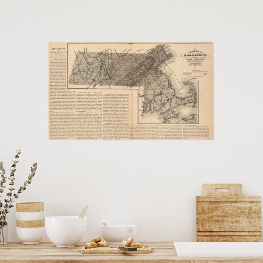 Poster Massachusetts Climatol (Cuisine)