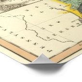 Poster Massachusetts, Connecticut, Rhode Island (Coin)