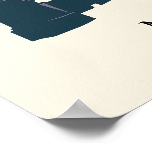 Poster Massachusetts de Boston (Coin)